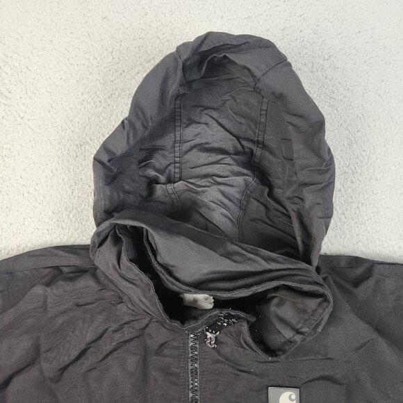 Carhartt Shoreline Breathable Jacket Men's Extra Large Mesh Lined Hidden Hood - Picture 10 of 14